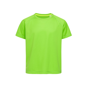 T-shirt sport da bambino STEDMAN ACTIVE 140 RAGLAN KID ST8570 - Verde Kiwi