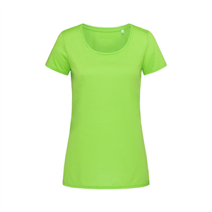 T-shirt personalizzabile da donna in poliestere 160gr Stedman COTTON TOUCH ST8700 - Verde Kiwi