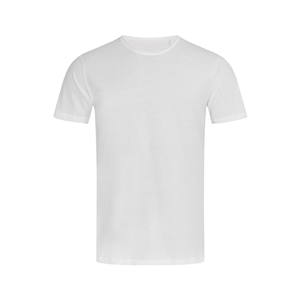 T-shirt personalizzata da uomo bianca in cotone 105 gr Stedman FINEST COTTON T ST9100-B - Bianco