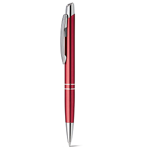 Penna a sfera in alluminio STR11082 - Bordeaux