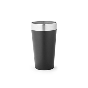 Bicchiere da viaggio in acciaio inox da 540 ml GRACE STR54267 - Nero