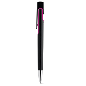 Penna a sfera con finitura metallizzata BRIGT STR91674 - Rosa