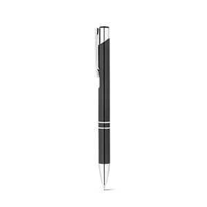 Penna a sfera in alluminio riciclato RE-BETA STR91777 - Nero