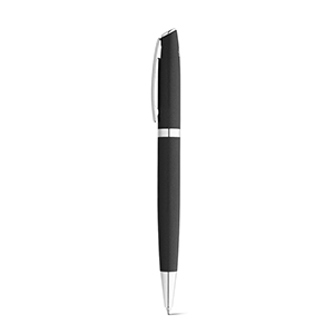 Set penna roller e penna a sfera con corpo in alluminio riciclato RE-LANDO-SET STR91778 - Nero