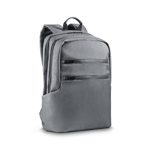 Zaino porta pc 15" impermeabile BROOKLYN STR92081 - Grigio chiaro