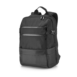 Zaino porta pc 15,6" ZIPPERS BPACK STR92280 - Nero