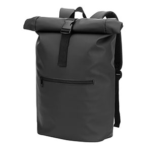 PORTLAND - zaino roll-top con porta pc da 16 pollici STR92534 - Nero