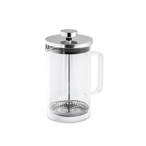 Caffettiera in vetro e acciaio da 600 ml JENSON STR94237 - Cromato