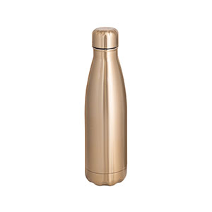 SHOW METALLIC - borraccia termica in acciaio inox STR94335 - Dorato satinato