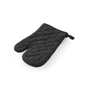 Guanto da cucina in cotone riciclato RICKEY STR94575 - Nero