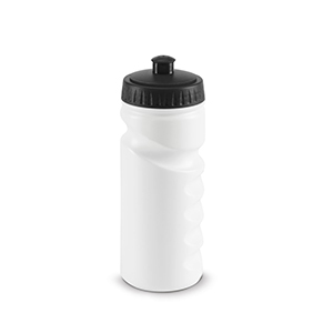 Borraccia sportiva in HDPE 530 ml LOWRY STR94616 - Nero