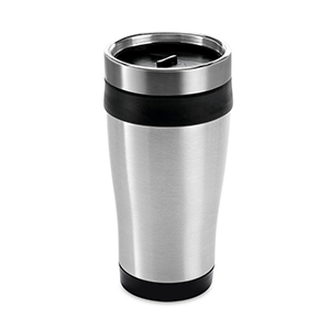 Bicchiere termico in acciaio inox 420 ml BATUM STR94625 - Nero