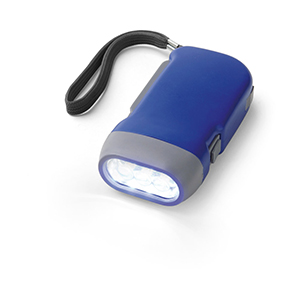 Torcia diamo con 3 led EDDIE STR94720 - Blu