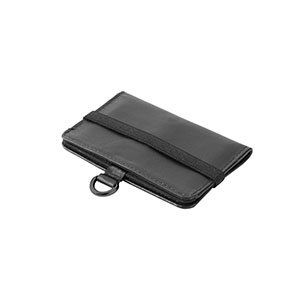 ORVYN - porta carte di credito in pelle STR95088 - Nero