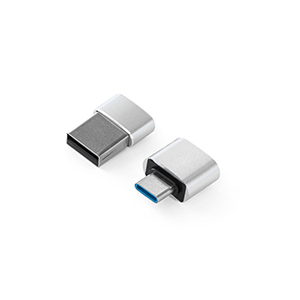 Set di adattatori in alluminio MINSKY STR97090 - Cromato satinato
