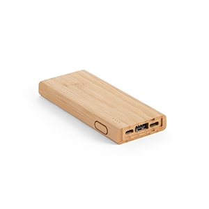 Batteria portatile in bamboo da 5.000 mah KOHN STR97915 - Naturale