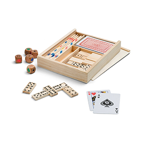Set di giochi 4 in 1 PLAYTIME STR98001 - Naturale chiaro