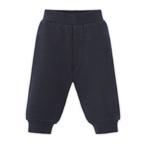 Pantaloni tuta baby unisex in felpa leggera JHK SWPANTSB - Blu Navy