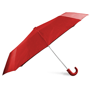 Ombrelli pieghevoli in pongee cm 100 CRUZ T17112 - Rosso