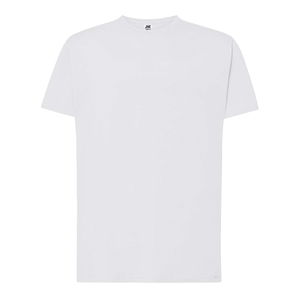 T shirt promozionale uomo bianca in cotone 150gr JHK OCEAN150 TSO150-B - Bianco