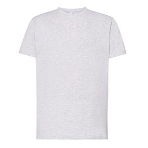 T-shirt personalizzata uomo in cotone 150gr JHK REGULAR TSRA150 - Cenere Mèl.