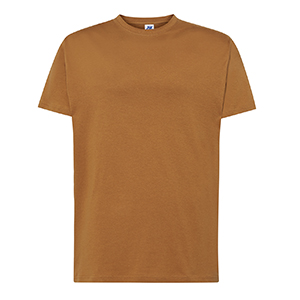 T-shirt personalizzata uomo in cotone 150gr JHK REGULAR TSRA150 - Marrone