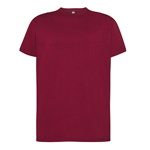 T-shirt personalizzata uomo in cotone 150gr JHK REGULAR TSRA150 - Bordeaux