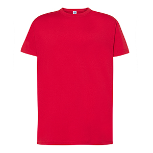 T-shirt personalizzata uomo in cotone 150gr JHK REGULAR TSRA150 - Rosso Canarino