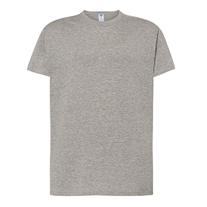 T-shirt personalizzata uomo in cotone 150gr JHK REGULAR TSRA150 - Grey Mèl.