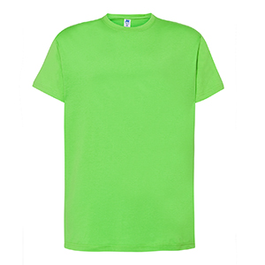 T-shirt personalizzata uomo in cotone 150gr JHK REGULAR TSRA150 - Lime