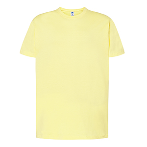 T-shirt personalizzata uomo in cotone 150gr JHK REGULAR TSRA150 - Giallo Chiaro