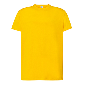 T-shirt personalizzata uomo in cotone 150gr JHK REGULAR TSRA150 - Senape