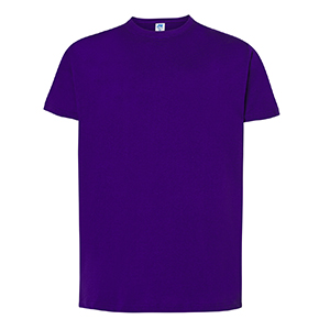 T-shirt personalizzata uomo in cotone 150gr JHK REGULAR TSRA150 - Viola