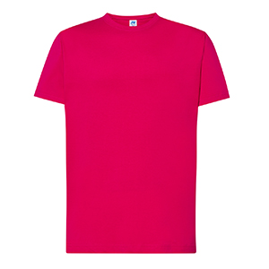 T-shirt personalizzata uomo in cotone 150gr JHK REGULAR TSRA150 - Lampone