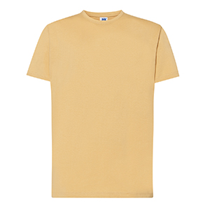 T-shirt personalizzata uomo in cotone 150gr JHK REGULAR TSRA150 - Sabbia