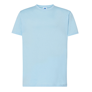 T-shirt personalizzata uomo in cotone 150gr JHK REGULAR TSRA150 - Celeste
