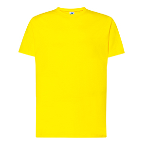T-shirt personalizzata uomo in cotone 150gr JHK REGULAR TSRA150 - Giallo Oro