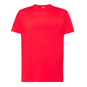 T-shirt personalizzata uomo in cotone 150gr JHK REGULAR TSRA150 - Warm Red