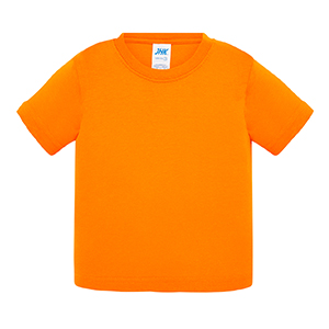 Maglia personalizzata per bambini piccoli in cotone 155gr JHK BABY TSRB150 - Arancio (OR)