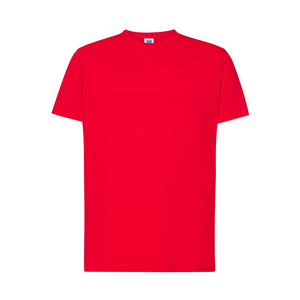 Maglietta personalizzata uomo in cotone 150gr JHK REGULAR FIT TSRO150FIT - Rosso