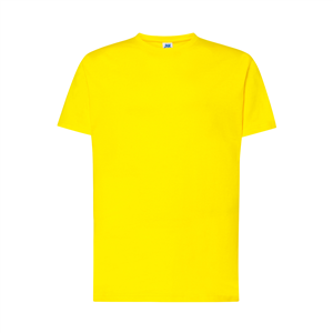 Maglietta personalizzata uomo in cotone 150gr JHK REGULAR FIT TSRO150FIT - Giallo Oro