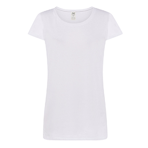 Maglietta personalizzabile da donna bianca in cotone 140gr JHK TOBAGO TSULTBG-B - Bianco