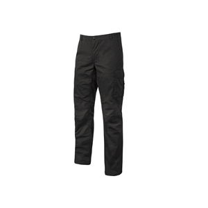 Pantalone da lavoro Slim-Fit OCEAN linea ENJOY U-Power U-EY123 - BLACK CARBON