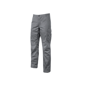 Pantalone da lavoro Slim-Fit OCEAN linea ENJOY U-Power U-EY123 - GREY IRON