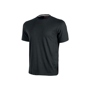T-Shirt in jersey Slim-Fit ROAD linea ENJOY U-Power  U-EY138 - BLACK CARBON