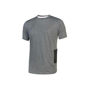 T-Shirt in jersey Slim-Fit ROAD linea ENJOY U-Power  U-EY138 - GREY METEORITE