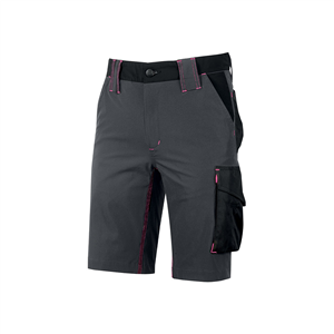 Bermuda da lavoro da donna MERCURY LADY linea FUTURE U-Power U-FU196L - GREY - FUCSIA