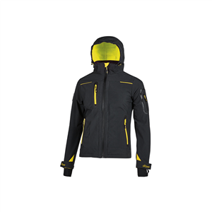 Giacca da lavoro da donna in Softshell SPACE LADY linea FUTURE U-Power  U-FU259L - BLACK CARBON