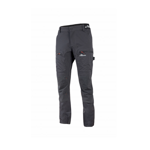 Pantaloni da lavoro estivi elasticizzati HARMONY linea FUTURE U-Power U-FU281 - ASPHALT GREY