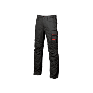 Pantalone da lavoro SMILE linea HAPPY U-Power  U-HY015 - BLACK CARBON